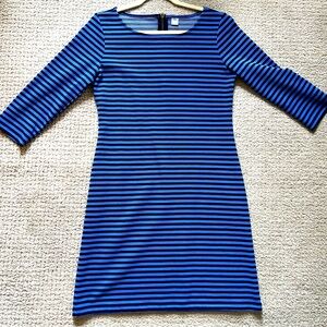 Old Navy Purple and Navy striped dress, size M